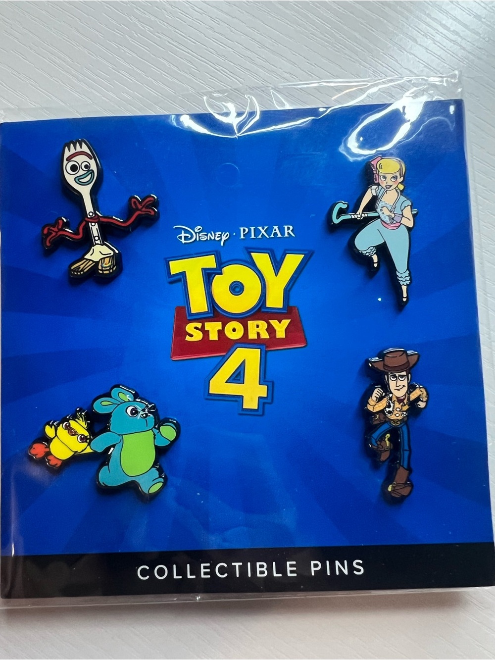Disney Pixar Toy Story 4 Collectible Trading Pin Set